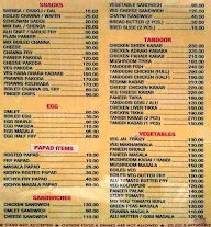 Samudra Restaurant & Bar menu 1