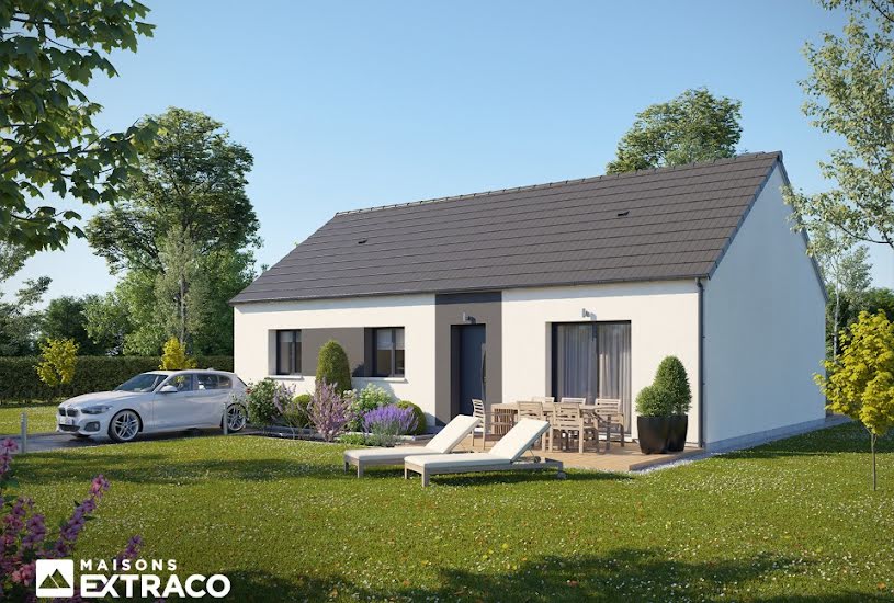  Vente Terrain + Maison - Terrain : 800m² - Maison : 80m² à Auppegard (76730) 