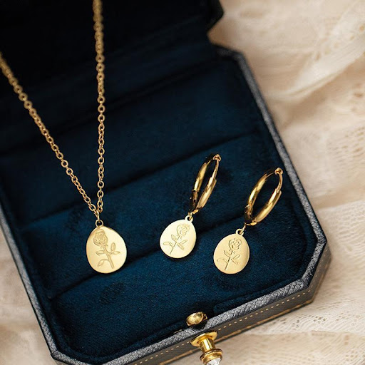 Title 6, Rose European and American Fashion Minimalist E...