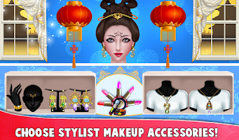 Chinese Girl Dressup Makeup Screenshot