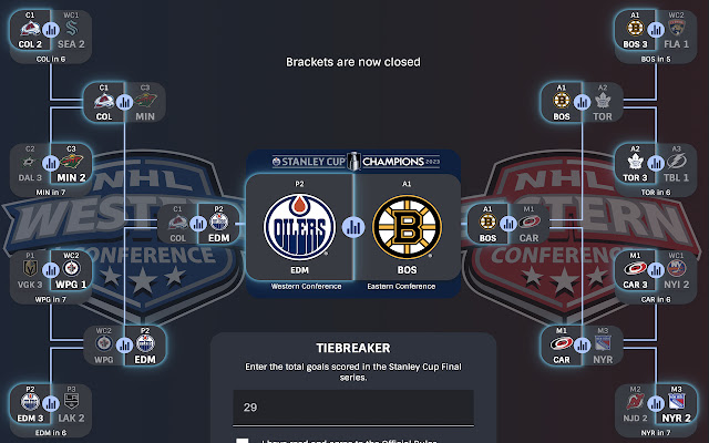 NHL Playoffs bracket, scores 2023: Stanley Cup Final results, recap of the  entire postseason 