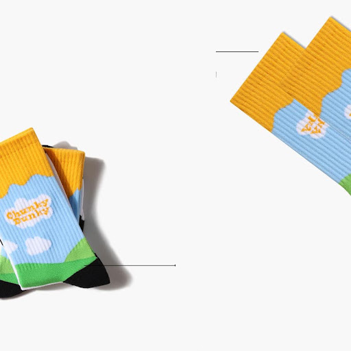 Title 2, Fashionable Simple Wild Milk Ice Cream Socks fo...