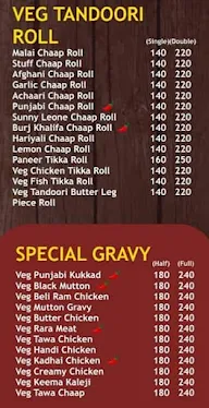 Chaap King menu 2