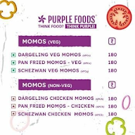 Purple Foods menu 5