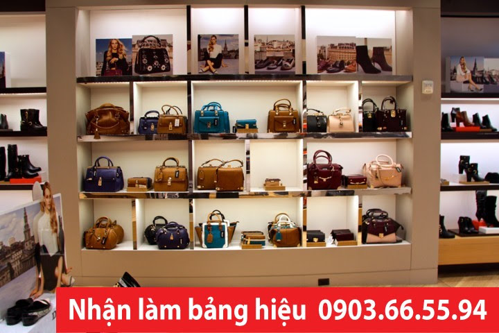 thiết kế thi công bảng hiệu hệ thống shop giày dép và cửa hàng trời 71