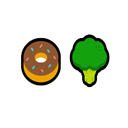 Donuts vs. Broccoli