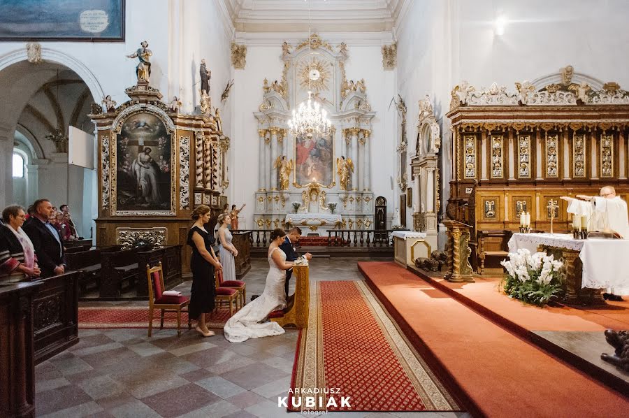 Fotógrafo de casamento Arkadiusz Kubiak (arkadiuszkubiak). Foto de 2 de fevereiro 2020