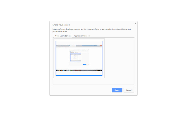 Ideascast Screen Sharing