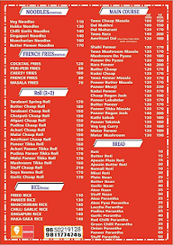 Delhi 24 menu 1