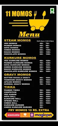 11 Momo's menu 2