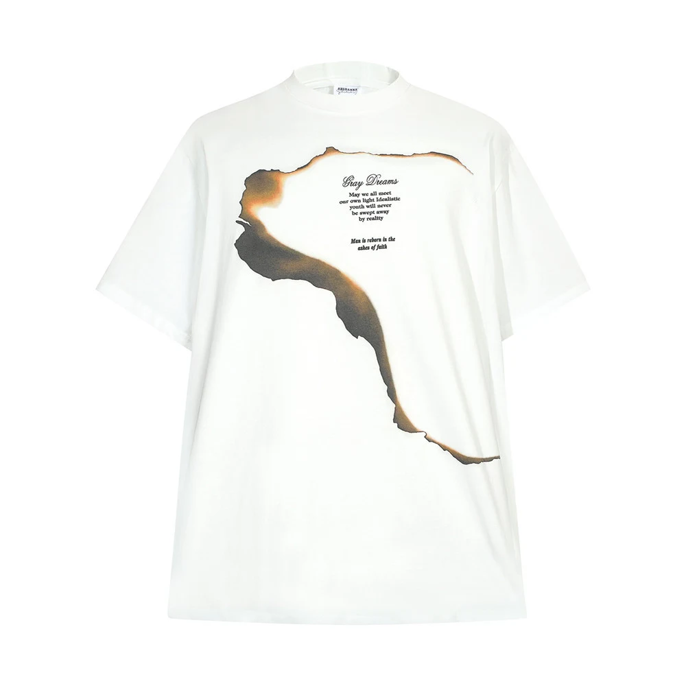 Title 9, T-shirt Flame Crack a maniche corte da uomo