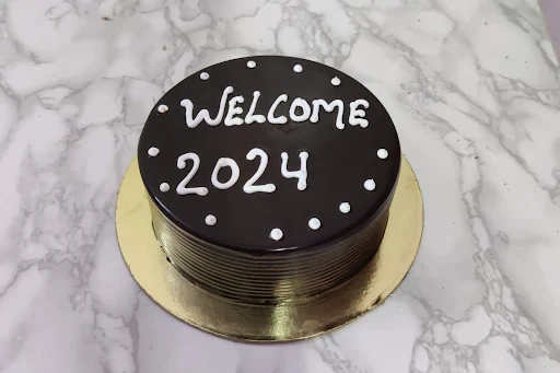 Welcome 2024 Chocolate Cake [500 Grams]