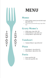 Tid Bit menu 1