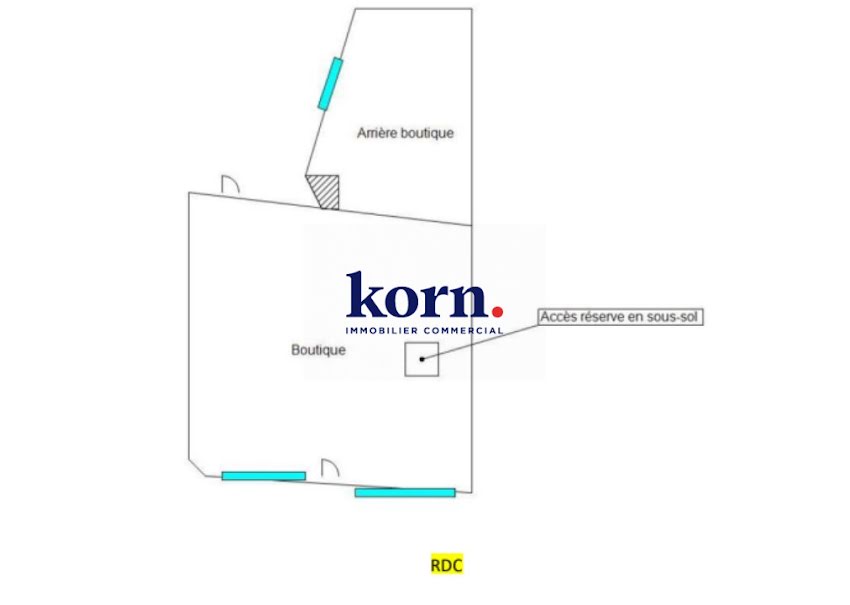 Location  locaux professionnels  57 m² à Paris 15ème (75015), 2 833 €