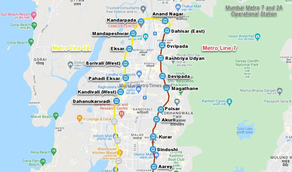 mumbai metro map