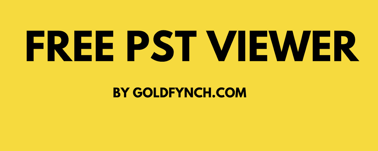 GoldFynch - Free PST Viewer Preview image 2