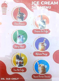 The Thickshake Factory menu 1