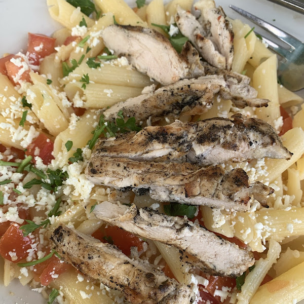 Gluten-Free Pasta at The Mad Greek