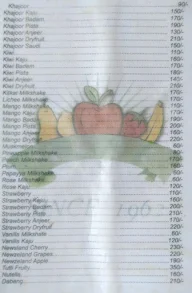 Mumbai Central Juice & Snacks Centre menu 1