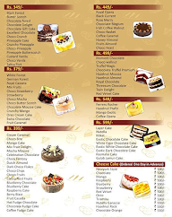 Cakes & Rolls menu 3