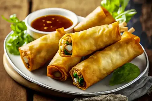 Chicken Spring Rolls [4 Pieces]