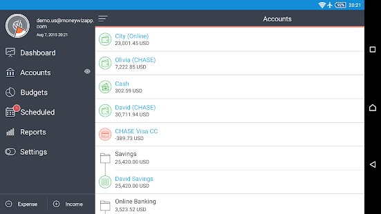  MoneyWiz 2 - Personal Finance: miniatura de captura de pantalla  