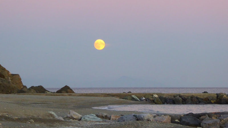 Luna e mare. di Piera