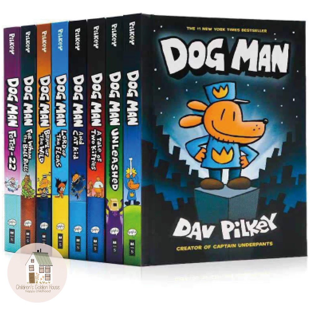 Dog-Man-神探狗狗的冒險-(1-+-+-8)-8冊精裝+-+Scholastic | Children's