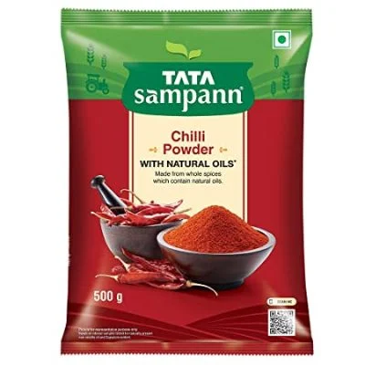 Tata Sampann Chilli Powder Masala 500Gm