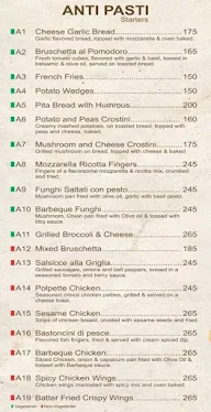 Th Pasta bar Veneto menu 2