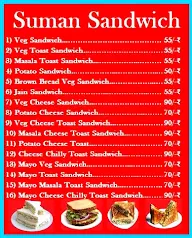 Suman Sandwich menu 1