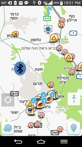 Waze Mode Navi auto run