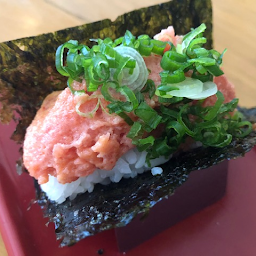 Open Hand Roll Spicy Tuna