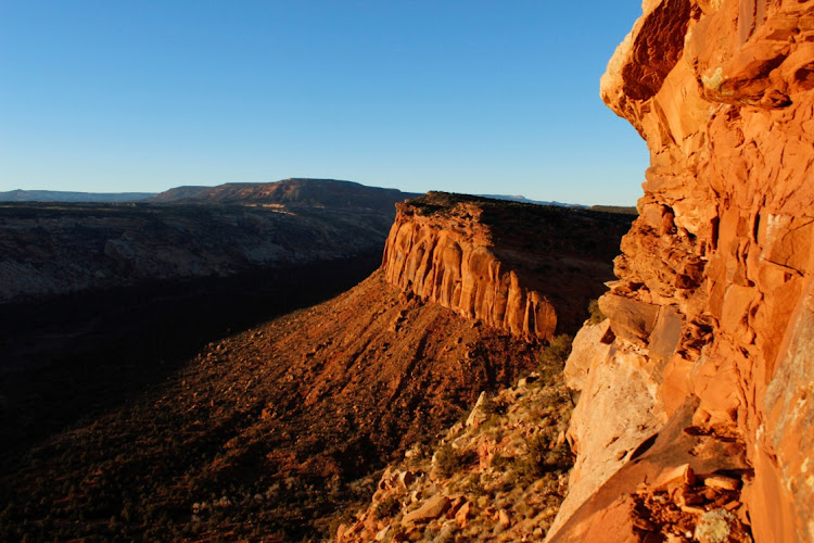 The view from Comb Ridge is pictured in Utah’s Bears Ears area of the Four Corners Region, Utah, US.