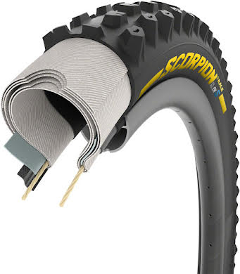 Pirelli Scorpion Race Enduro S Tire - 29 x 2.5 Tubeless Yellow Label,DualWALL SmartEVO DH alternate image 0