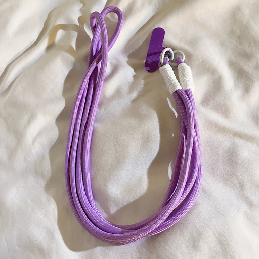 Title 5, Solid Color Woven Mobile Phone Lanyard Keep you...