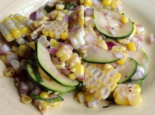 Summer Roasted Corn Salad