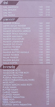 Zest Restaurant & Cafe menu 1