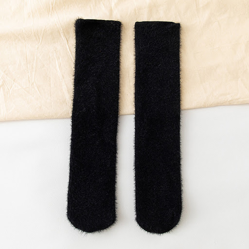 Title 2, Plus Velvet Thick Warm Mink Velvet Snow Socks