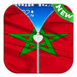 Cover Image of Download morocco Flag Lock Screen 1.0 APK