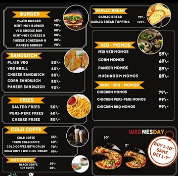 Star's Pizza menu 