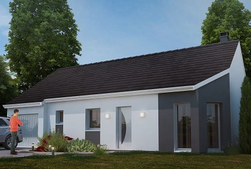  Vente Terrain + Maison - Terrain : 600m² - Maison : 84m² à Rouxmesnil-Bouteilles (76370) 