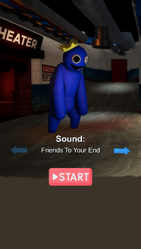 Screenshot Rainbov Blue Mod Test