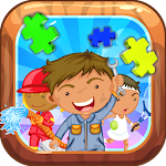 Cover Image of Download Learn Profession Kids Puzzle 1.0 APK