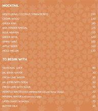 Foodinn Fine Dine menu 1