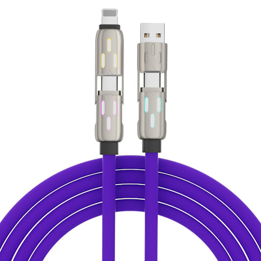 Title 10, Real Silicone Data Expansion Adapter Four-in-On...
