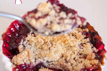 Easy Raspberry Crumble