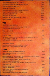 The Liquid Lounge menu 6