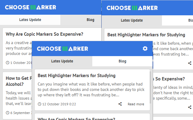 Choose Marker - Latest News Update Preview image 0