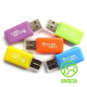 Usb Đầu Đọc Thẻ Nhớ Micro Sd (Tf) Giá Rẻ Màu Ngẫu Nhiên